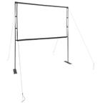 vidaXL Projectiescherm met statieven 90 inch 16:9, Verzenden, Nieuw