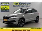 Škoda Karoq 1.5 TSI ACT 150PK Sportline Business Pano €421pm, Auto's, Automaat, Nieuw, Zilver of Grijs, Benzine