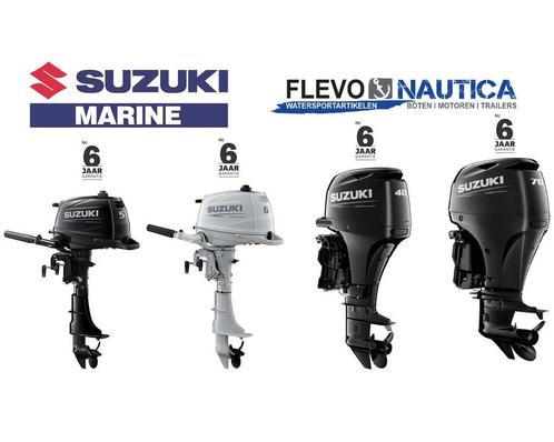 Suzuki Buitenboordmotoren Sale! OP=OP bij Suzukidealer, Watersport en Boten, Buiten- en Binnenboordmotoren, Nieuw, Buitenboordmotor
