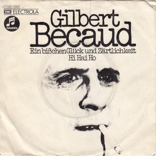 Gilbert Bécaud - Ein Bißchen Glück Und Zärtlichkeit /..., Cd's en Dvd's, Vinyl Singles, Verzenden