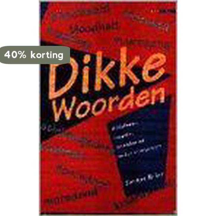 Dikke woorden 9789052941431 S. Reker, Boeken, Woordenboeken, Gelezen, Verzenden