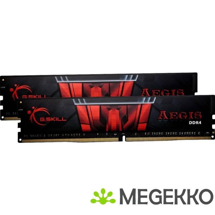 G.Skill DDR4 Aegis 2x8GB 2400MHz - [F4-2400C17D-16GIS], Computers en Software, RAM geheugen, Nieuw, Verzenden