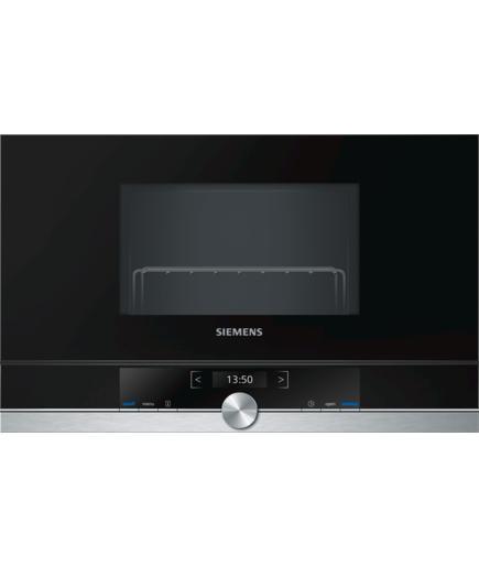 €599 Siemens BE634LGS1 magnetron Zwart, Zilver Ingebouwd 2, Witgoed en Apparatuur, Magnetrons, Ophalen of Verzenden