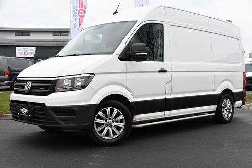 Volkswagen Crafter 35 2.0 TDI L3H3 Highline, Auto's, Bestelauto's, Onderhoudsboekje, Lease, Handgeschakeld, Wit, Volkswagen, Financial lease
