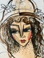 Hrasarkos (1975) - Portrait, Antiek en Kunst, Kunst | Schilderijen | Klassiek