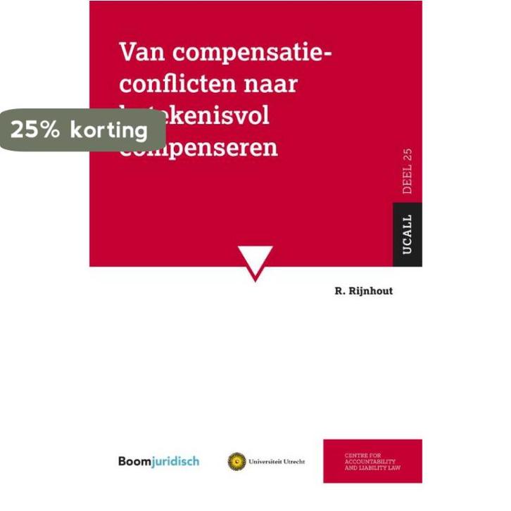 Van compensatieconflicten naar betekenisvol compenseren /, Boeken, Wetenschap, Zo goed als nieuw, Verzenden