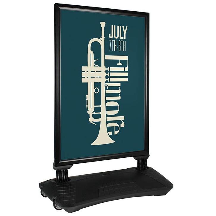 Stoepborden SwingBlack A0, Zakelijke goederen, Kantoor en Winkelinrichting | Kantoormeubilair en Inrichting