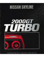 1981 NISSAN SKYLINE 2000GT TURBO BROCHURE JAPANS, Nieuw, Nissan, Author