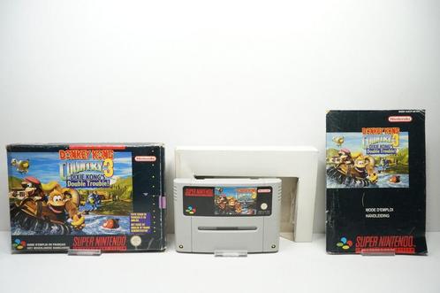 Donkey Kong Country 3: Dixie Kongs Double Trouble, Spelcomputers en Games, Games | Nintendo Super NES, Zo goed als nieuw, Ophalen of Verzenden