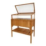 Plantenbak | Kweekbak | Kweektafel | 97,5x49x120 cm | Hout, Tuin en Terras, 100 cm of meer, Verzenden, Nieuw, Balkon