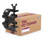 15x FORTEX Swivel Coupler truss klem WLL 500kg buis Ø48-51mm, Nieuw, Verzenden