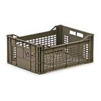 Gebruikte Euronorm stapelbakken wanden + bodem geperforeerd, Ophalen of Verzenden, Gebruikt