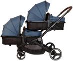 Babygo Twinner Blue Tandem Duowagen 7502, Kinderen en Baby's, Tweelingen en Meerlingen, Verzenden, Nieuw