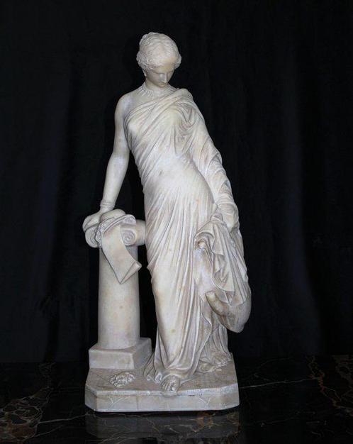 Dal modello di James Pradier (1790-1852) - sculptuur, Statua, Antiek en Kunst, Antiek | Keramiek en Aardewerk