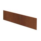 Cortenstaal kantopsluiting recht 300x0,3x15cm, Overige materialen, Minder dan 25 cm, Border, Minder dan 25 cm