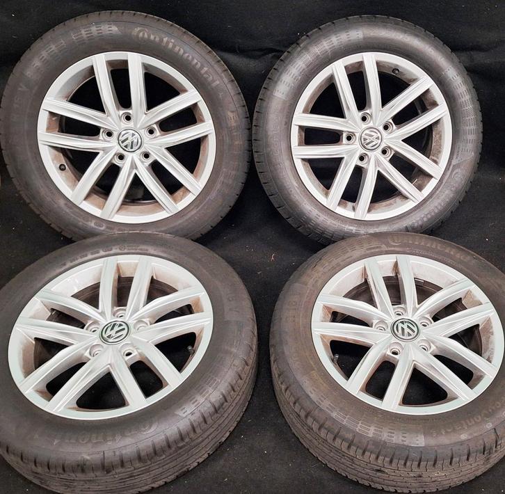 Org. velgenset velgen set Hita 16 inch Golf 6 7 A3 Leon...., Auto-onderdelen, Banden en Velgen