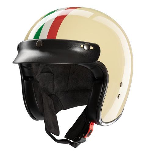 Redbike RB-802 retro jethelm Italia, Motoren, Kleding | Motorhelmen, Nieuw met kaartje, Verzenden