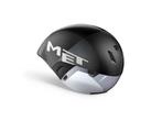MET Codatronca Fietshelm - Tijdrit - Maat S - Black Silver, Verzenden, Nieuw