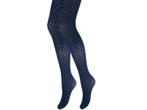 Fashion panty met wafelmotief - Marineblauw, Kleding | Dames, Leggings, Maillots en Panty's, Nieuw, Verzenden