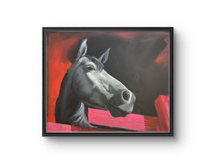 Alejandro Carballosa - “Silencio encendido”, Antiek en Kunst, Kunst | Schilderijen | Modern