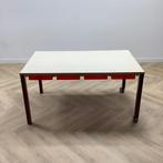 Galvanitas schooltafel vv 8 lades (hxbxd) 64,5x140x85 cm,, Huis en Inrichting, Ophalen of Verzenden, Gebruikt