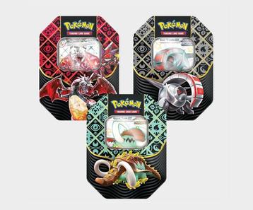 Pokémon Paldean Fates Tin beschikbaar voor biedingen