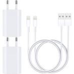 iPhone Adapter - 2 Meter Lightning USB Oplader Kabel voor, Ophalen of Verzenden, Nieuw