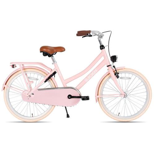 SJOEF City Meisjesfiets 22 inch - Roze, Fietsen en Brommers, Fietsen | Kinderfietsjes, 20 inch of meer, Verzenden