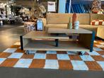 Metalo Salontafel op wielen - Henders & Hazel, 100 tot 150 cm, Eikenhout, Nieuw, Industrieel