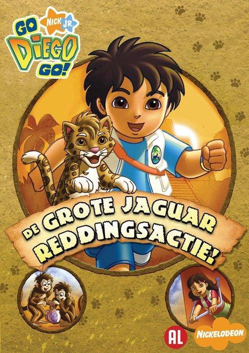 go Diego Go - de grote Jaguar reddingsactie (dvd tweedehands, Cd's en Dvd's, Dvd's | Actie, Zo goed als nieuw, Ophalen of Verzenden