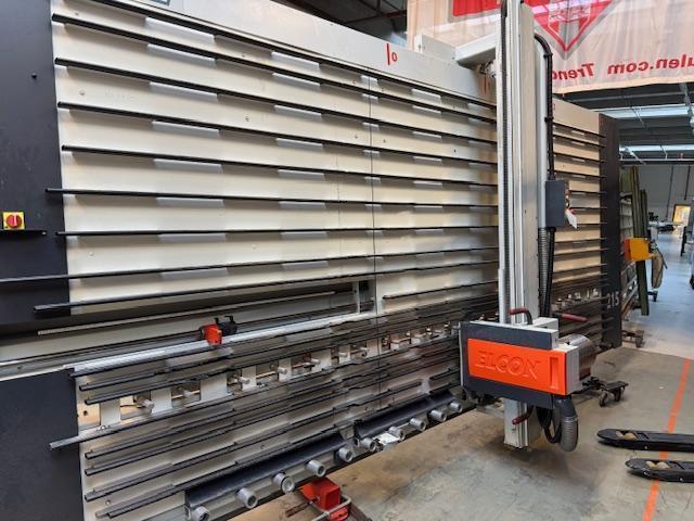 Verticale Platenzaag type Elcon 215 DSX, Zakelijke goederen, Machines en Bouw | Houtbewerking