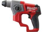 Milwaukee M12CH-0 Accu Boorhamer 12V body zonder accu en/of, Verzenden, Zo goed als nieuw