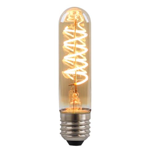 Dimbare Olucia E27 LED buislamp Damien, amber, 4W, 2200K, Huis en Inrichting, Lampen | Losse lampen, Led-lamp, Nieuw, Minder dan 30 watt
