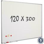 Whiteboard 120x300 cm - Magnetisch, Ophalen of Verzenden, Nieuw