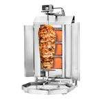 GGM Gastro | Gas Gyros-/ Kebab grill - 3 branders - max. 40, Verzenden