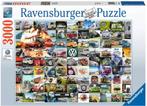 99 VW Bulli Moments Puzzel (3000 stukjes) | Ravensburger -, Nieuw, Verzenden