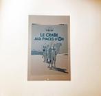 Tintin - Plaque d'impression - Le Crabe aux pinces d'or