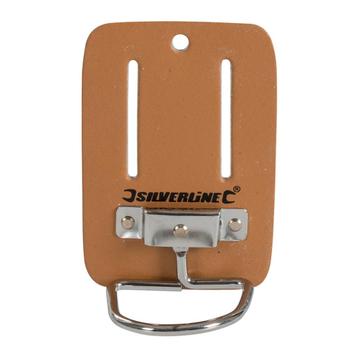 Silverline Hamerhouder - Heavy-Duty leder - Nikkel gecoat... beschikbaar voor biedingen