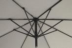 2dekans | Hartman parasol - 300cm - Sunline - Lichtgrijs, Tuin en Terras, Ophalen of Verzenden, Zo goed als nieuw