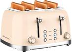 2dekans | KitchenBrothers Retro Broodrooster - Toaster - 6, Ophalen of Verzenden, Zo goed als nieuw