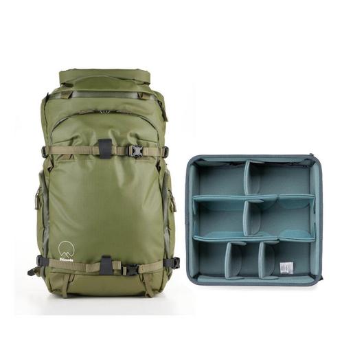 Shimoda Action X30 V2 Backpack Starter Kit Groen, Audio, Tv en Foto, Fotografie | Fototassen, Gebruikt, Verzenden