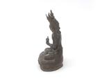 Bronzen manjushri bodhisattva, vermoedelijk India, 20e eeuw, Antiek en Kunst