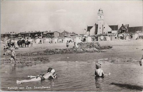 KATWIJK AAN ZEE - Strandleven, Verzamelen, Ansichtkaarten | Nederland, Verzenden