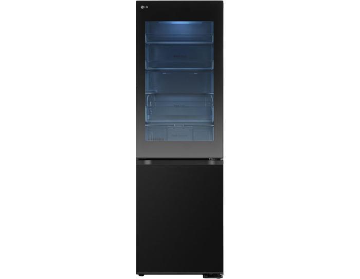 LG Instaview Koelvriescombinatie 349 liter zwart, Witgoed en Apparatuur, Koelkasten en IJskasten