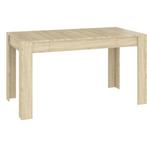 VidaXL eettafel, eikenkleur, 140 x 74,5 x 76 cm, Ophalen, Nieuw