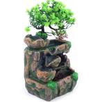 Rotstuin Desktopfontein – LED Binnenwaterval Ornament, Rustg, Verzenden, Nieuw in verpakking