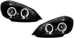 Koplampen Renault Clio 3 05-09 Angel Eyes zwart, Ophalen of Verzenden, Nieuw