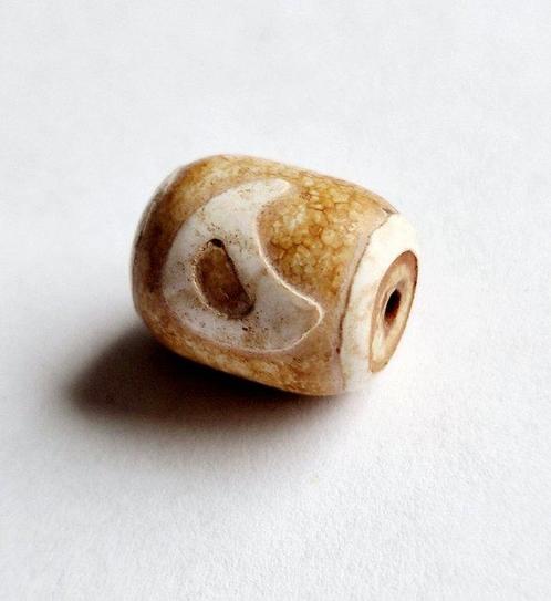 Alt-Tibetaanse / Nepalese Geëtst archaïsch glas, Sieraden, Tassen en Uiterlijk, Antieke sieraden