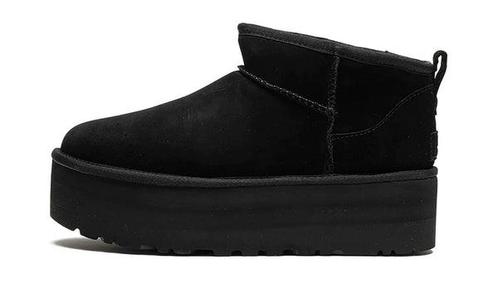 UGG Classic Ultra Mini Platform Boot Black - maat 36, Kleding | Dames, Schoenen, Zwart, Nieuw, Sneakers of Gympen, Verzenden