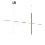 Flos Coordinates S2 Hanglamp LED, zilver (Hanglampen), Verzenden, Nieuw